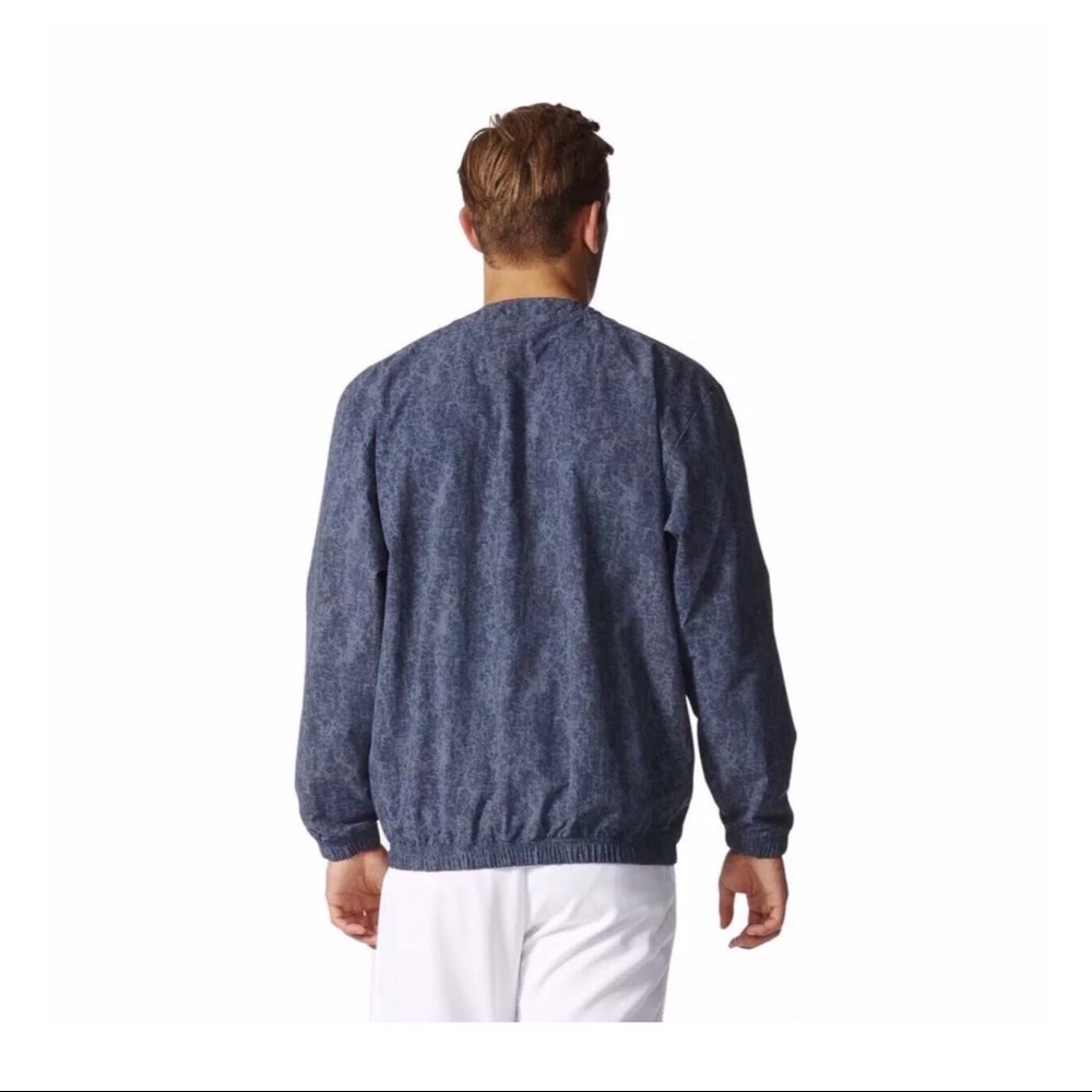 Adidas Windbreaker Jacket Pullover Euc - image 2